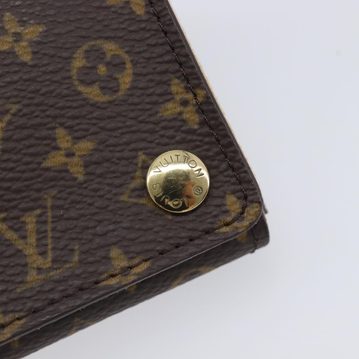 LOUIS VUITTON Monogram Accessory Case LV Auth 209969