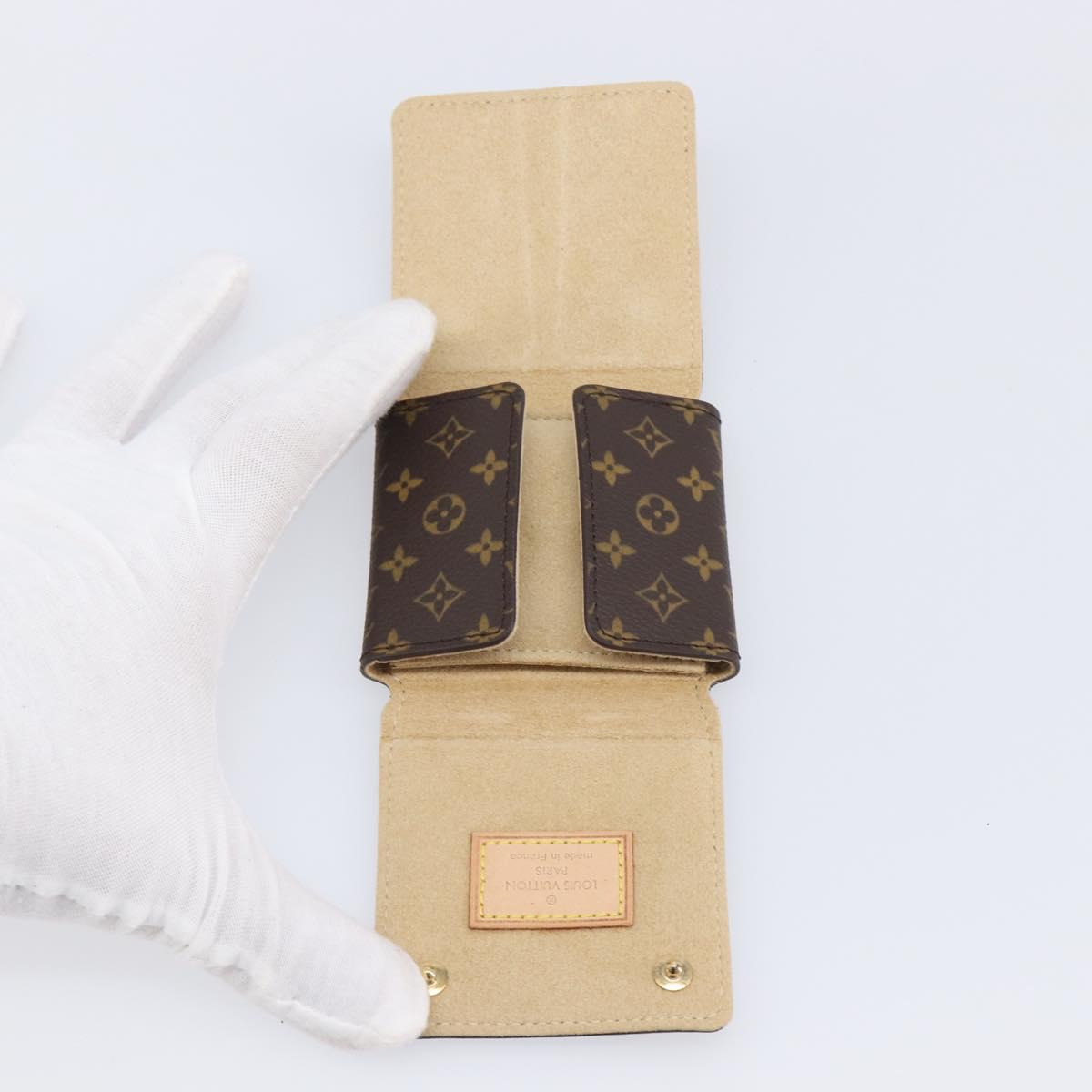 LOUIS VUITTON Monogram Accessory Case LV Auth 209969