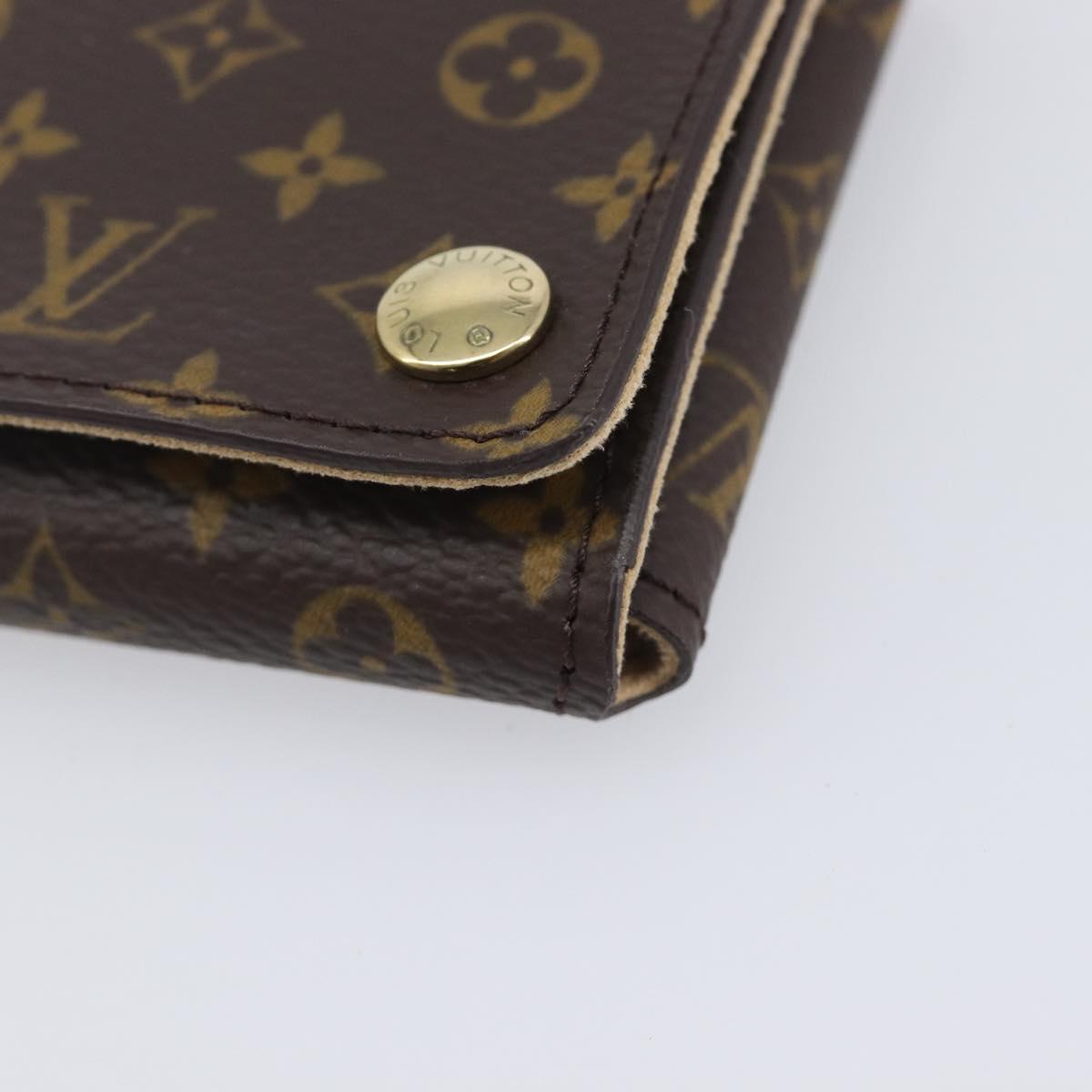 LOUIS VUITTON Monogram Accessory Case LV Auth 209969
