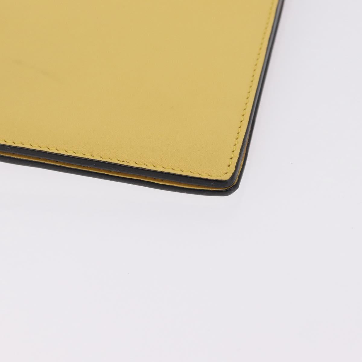 CELINE Clutch Bag Suede Calfskin leather Multicolor Silver Auth 209979A