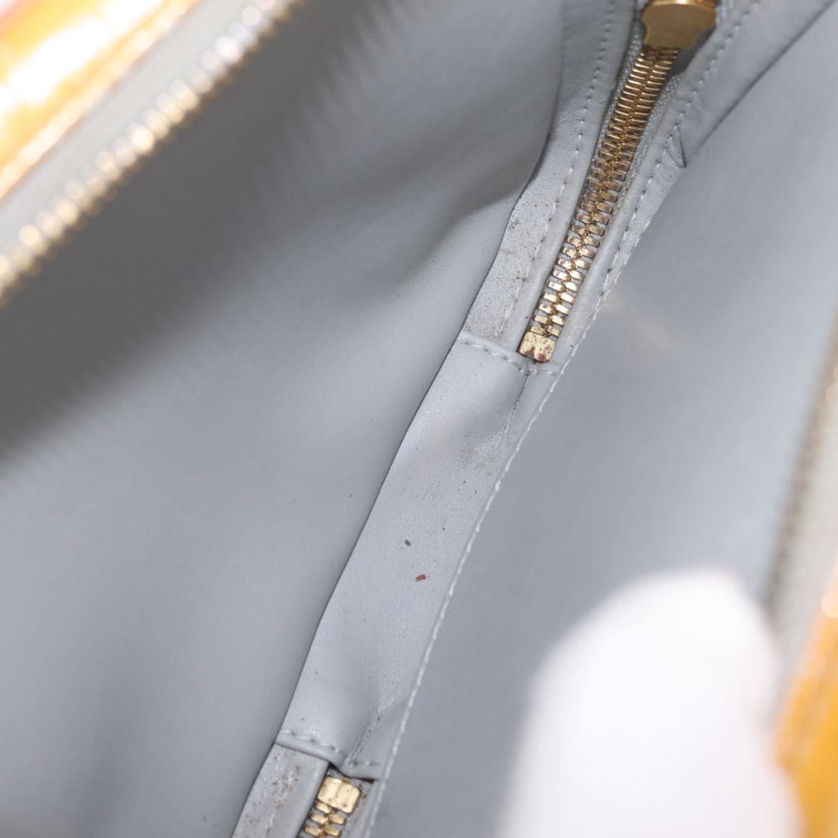 LOUIS VUITTON Monogram Vernis Wooster Shoulder Bag Gris M91036 LV Auth 209989