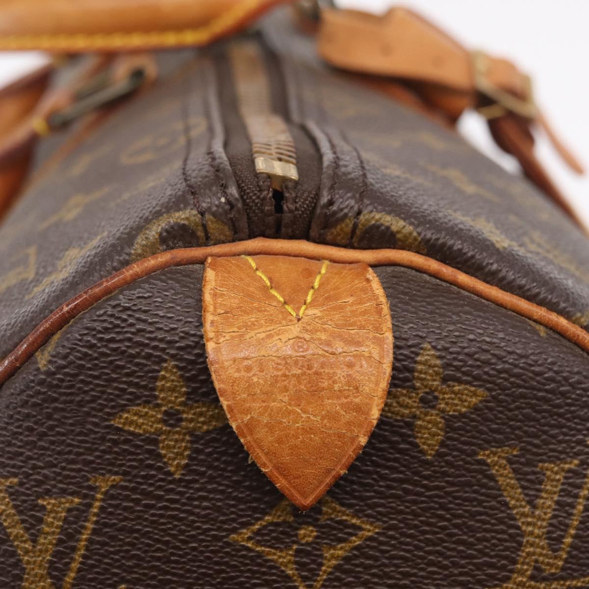 LOUIS VUITTON Monogram Keepall 45 Boston Bag M41428 LV Auth 209993