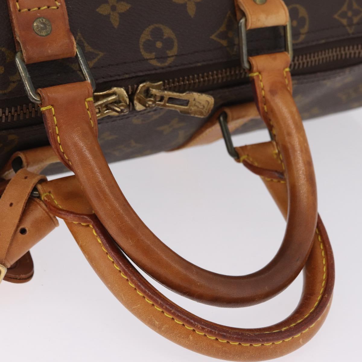 LOUIS VUITTON Monogram Keepall 45 Boston Bag M41428 LV Auth 209993