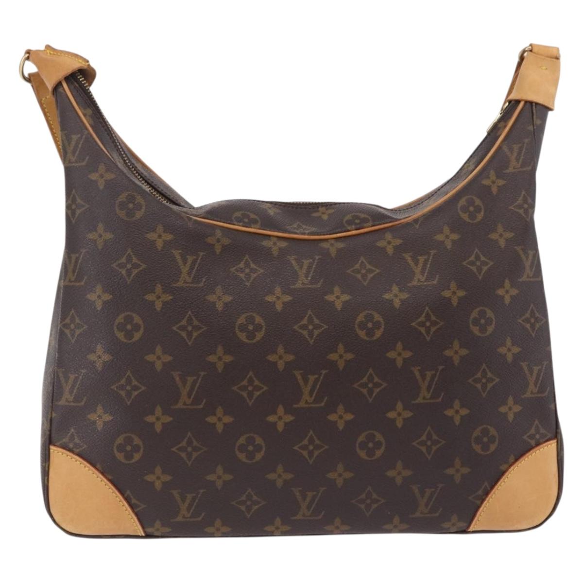 LOUIS VUITTON Monogram Boulogne 35 Shoulder Bag M51260 LV Auth 209995