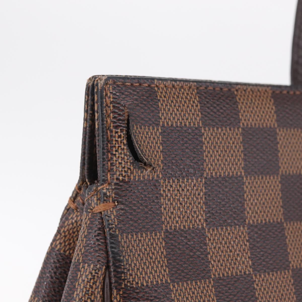 LOUIS VUITTON Damier Ebene Parioli GM Shoulder Bag N51124 LV Auth 209996