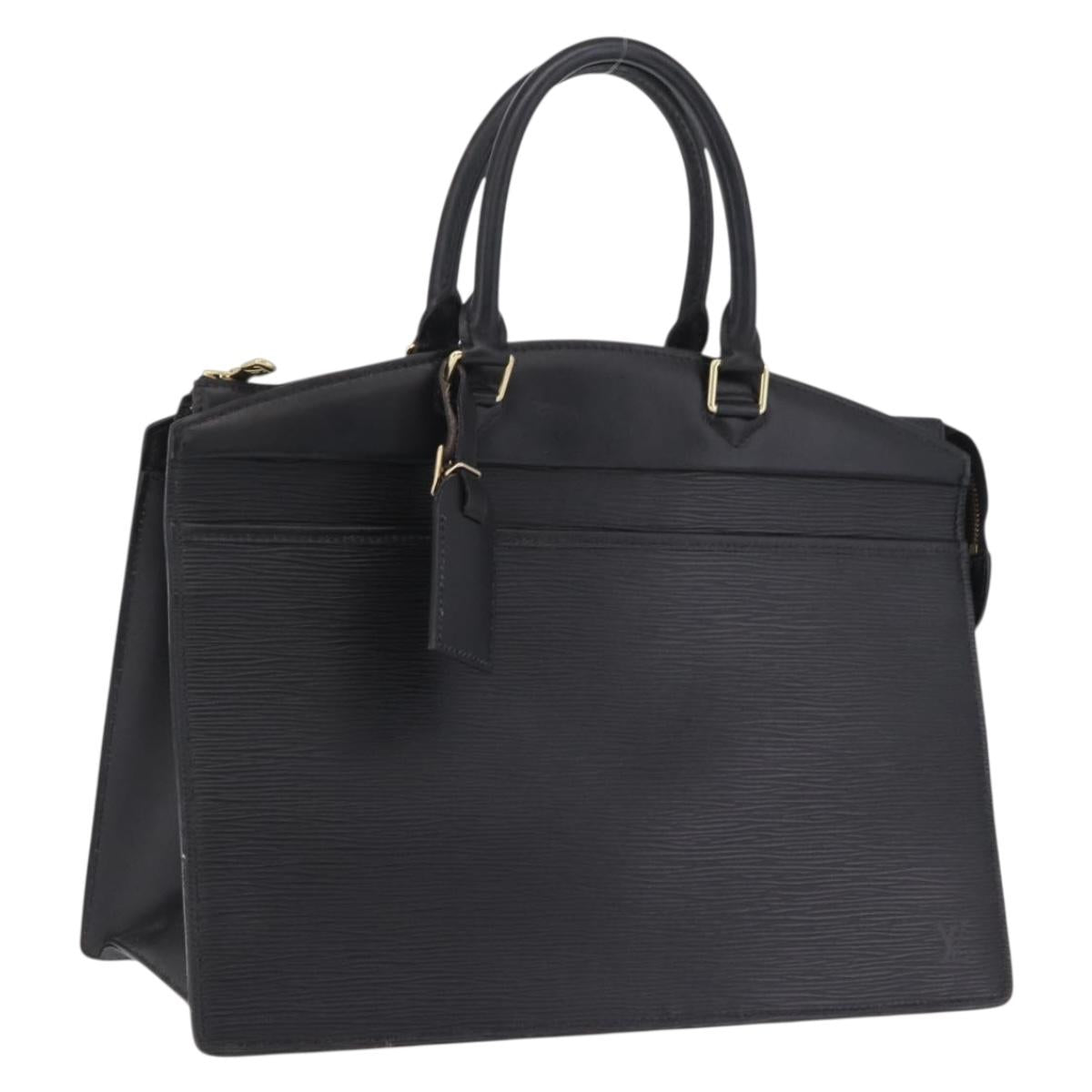 LOUIS VUITTON Epi Riviera Hand Bag Black M48182 LV Auth 210008