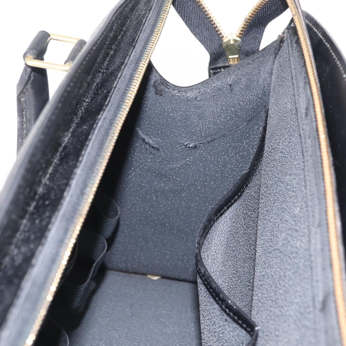 LOUIS VUITTON Epi Riviera Hand Bag Black M48182 LV Auth 210008