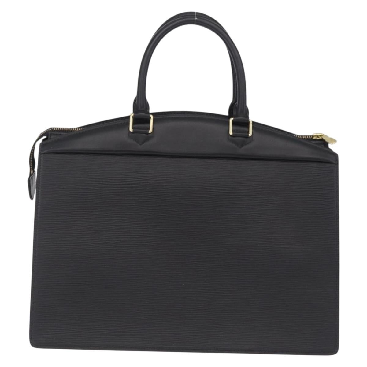LOUIS VUITTON Epi Riviera Hand Bag Black M48182 LV Auth 210008