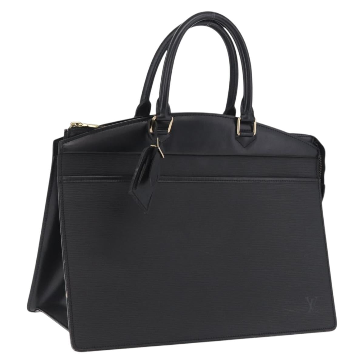 LOUIS VUITTON Epi Riviera Hand Bag Black M48182 LV Auth 210016