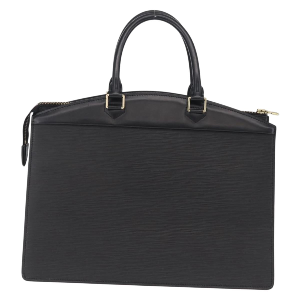 LOUIS VUITTON Epi Riviera Hand Bag Black M48182 LV Auth 210016