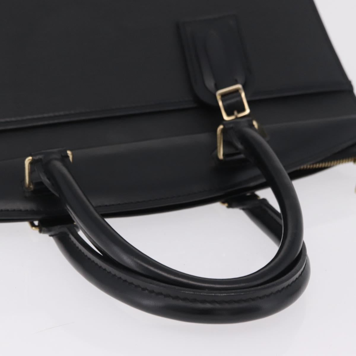 LOUIS VUITTON Epi Riviera Hand Bag Black M48182 LV Auth 210016