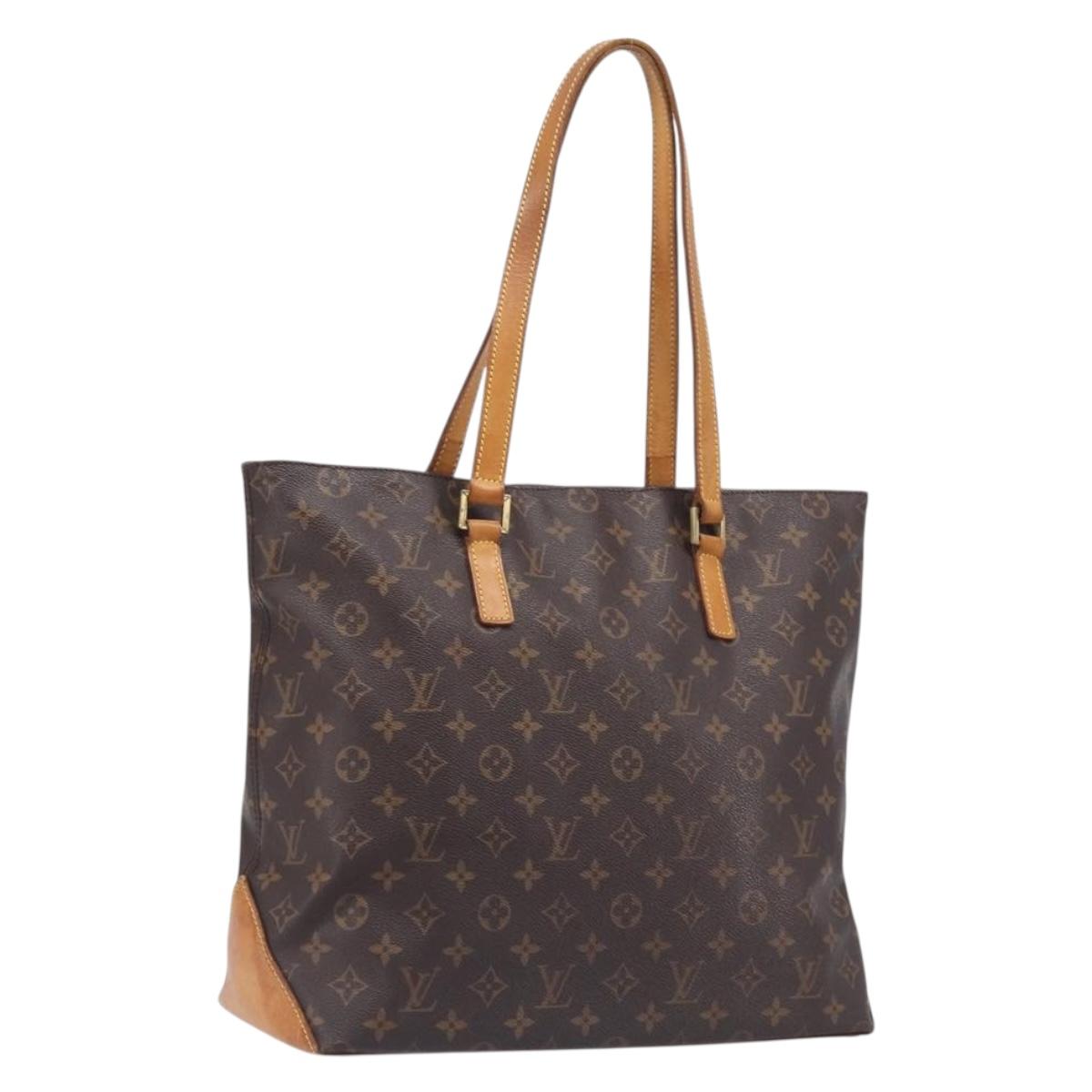 LOUIS VUITTON Monogram Cabas Mezzo Tote Bag M51151 LV Auth 210017