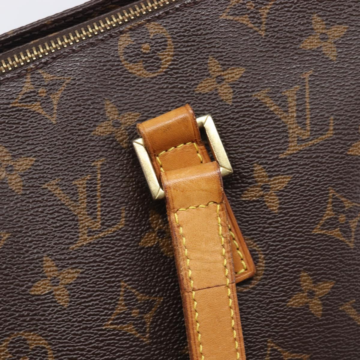 LOUIS VUITTON Monogram Cabas Mezzo Tote Bag M51151 LV Auth 210017