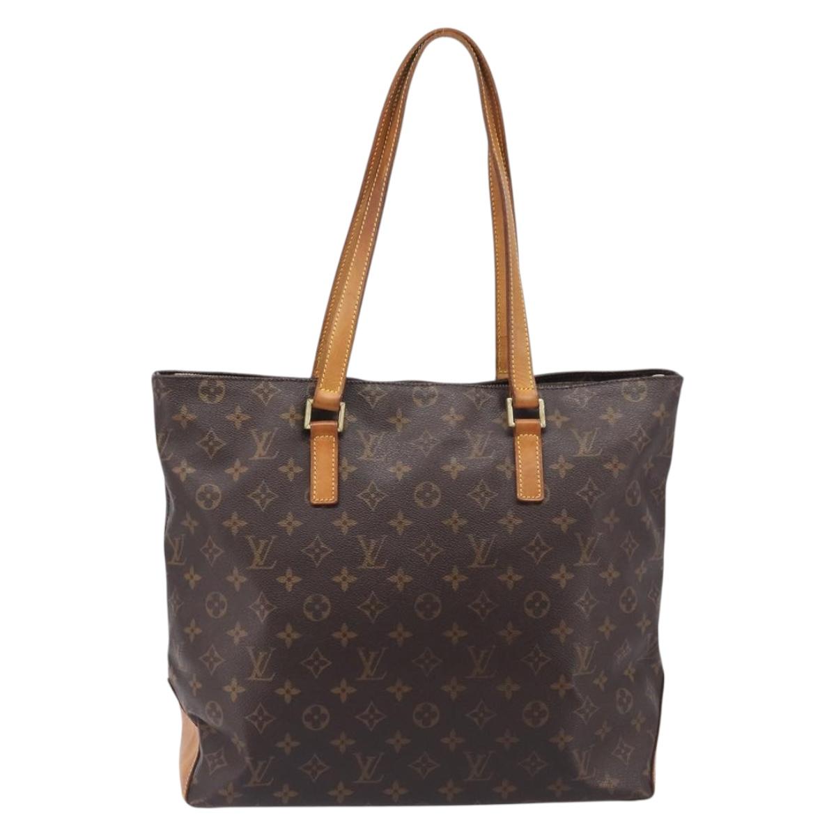 LOUIS VUITTON Monogram Cabas Mezzo Tote Bag M51151 LV Auth 210017
