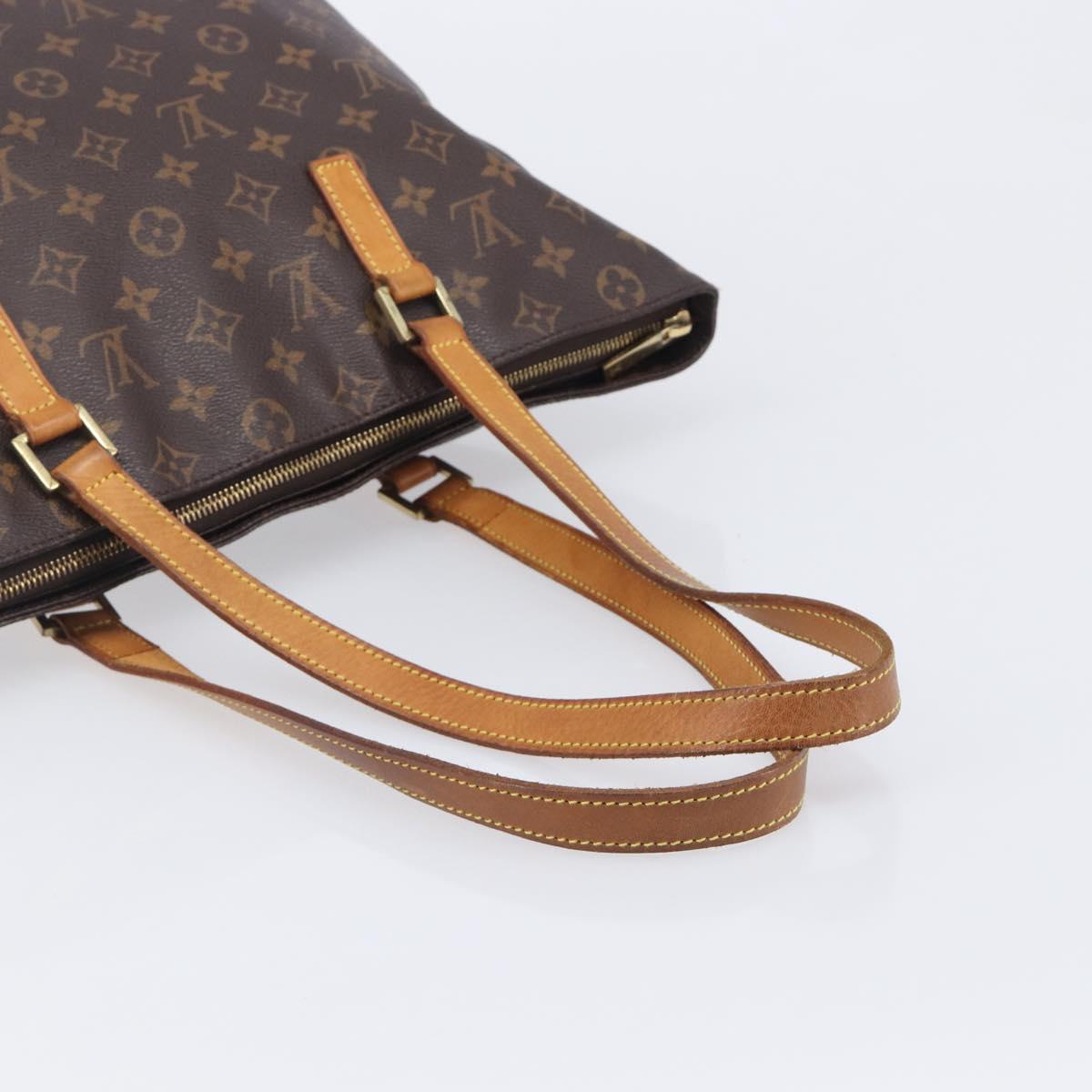 LOUIS VUITTON Monogram Cabas Mezzo Tote Bag M51151 LV Auth 210017