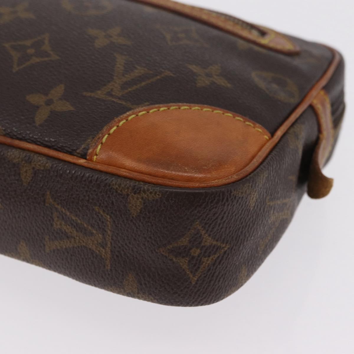 LOUIS VUITTON Monogram Marly Dragonne GM Clutch Bag M51825 LV Auth 210020