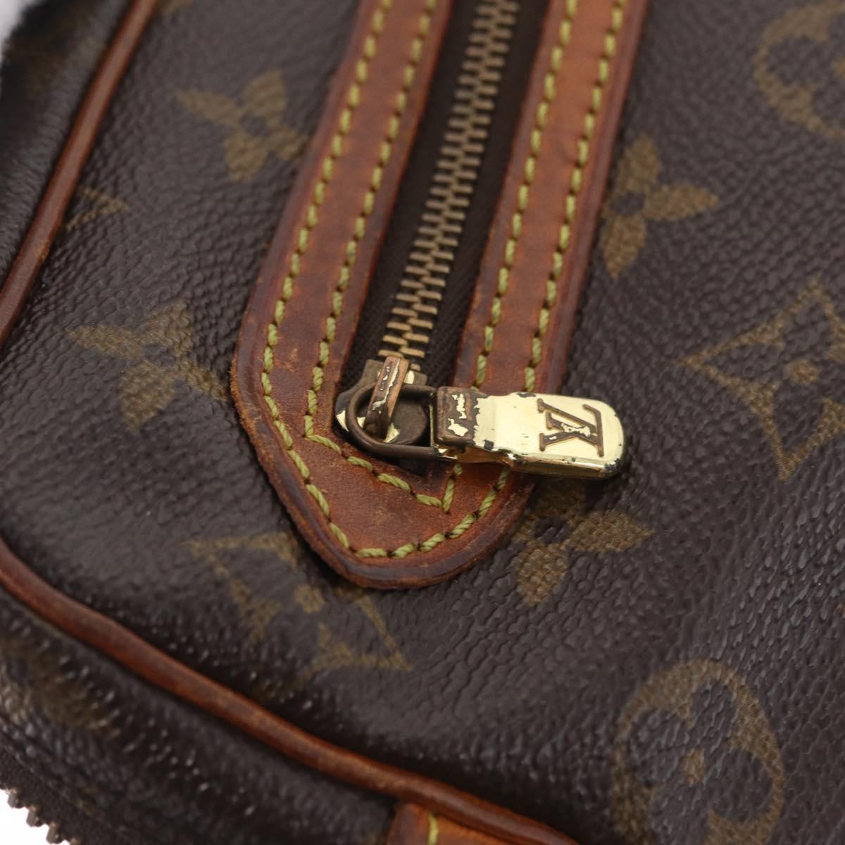 LOUIS VUITTON Monogram Marly Dragonne GM Clutch Bag M51825 LV Auth 210020