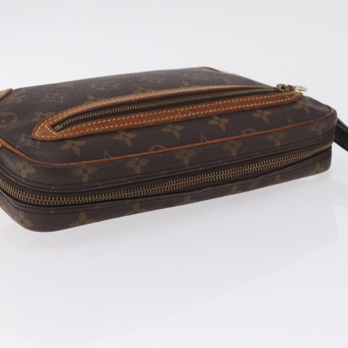 LOUIS VUITTON Monogram Marly Dragonne GM Clutch Bag M51825 LV Auth 210020