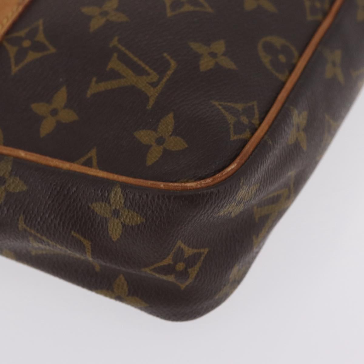 LOUIS VUITTON Monogram Compiegne 23 Clutch Bag M51847 LV Auth 210022