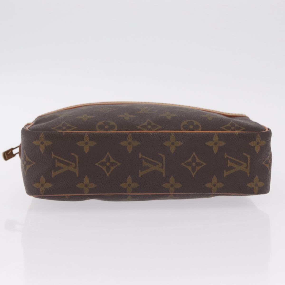 LOUIS VUITTON Monogram Compiegne 23 Clutch Bag M51847 LV Auth 210023