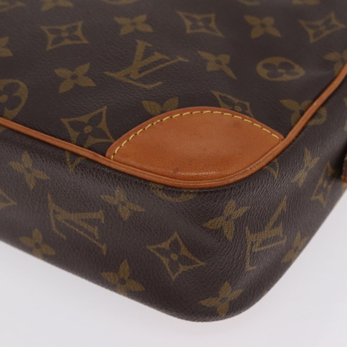 LOUIS VUITTON Monogram Compiegne 28 Clutch Bag M51845 LV Auth 210024