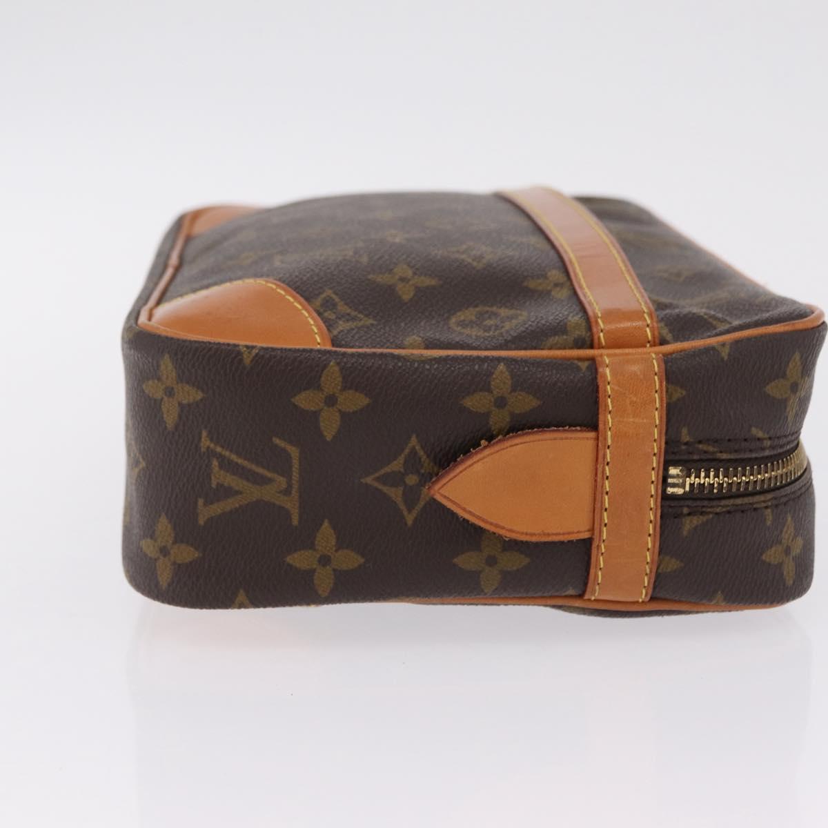 LOUIS VUITTON Monogram Compiegne 28 Clutch Bag M51845 LV Auth 210024