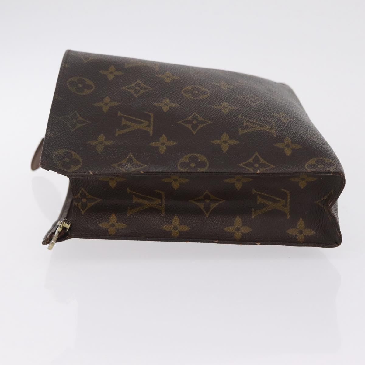 LOUIS VUITTON Monogram Poche Toilette 26 Pouch M47542 LV Auth 210027