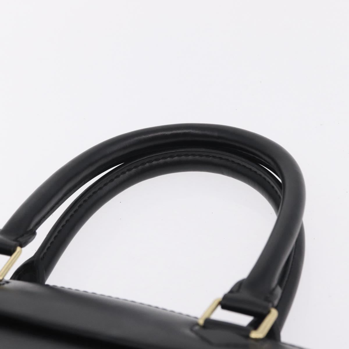 LOUIS VUITTON Epi Riviera Hand Bag Black M48182 LV Auth 210032