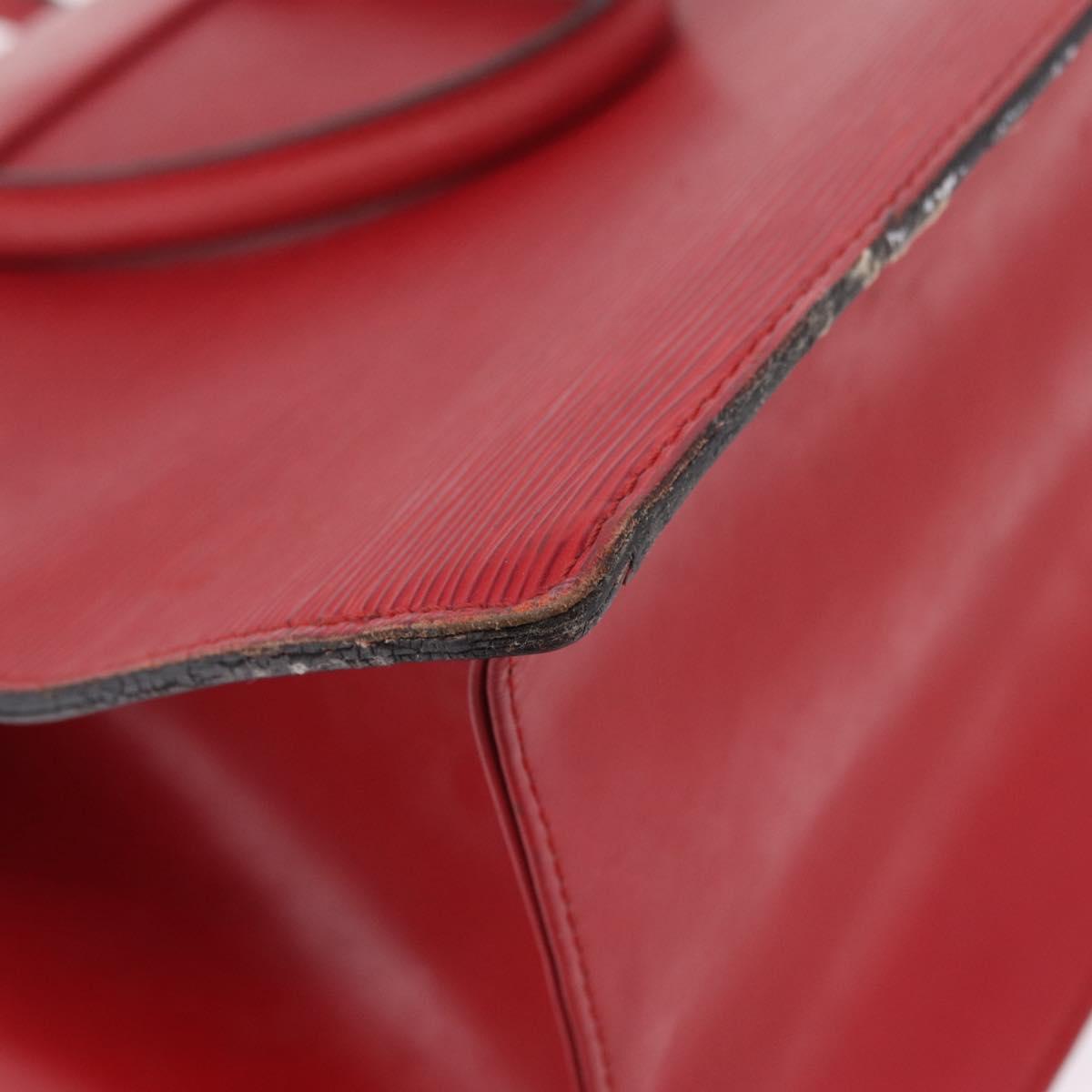 LOUIS VUITTON Epi Riviera Hand Bag Red M48187 LV Auth 210034
