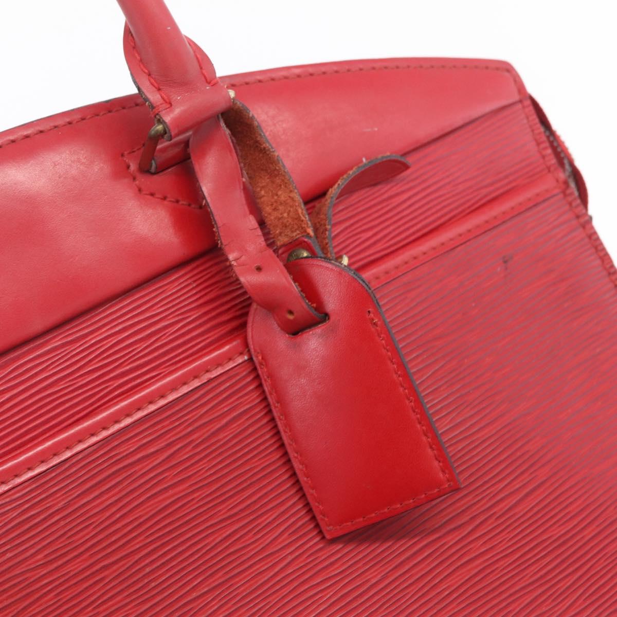 LOUIS VUITTON Epi Riviera Hand Bag Red M48187 LV Auth 210034
