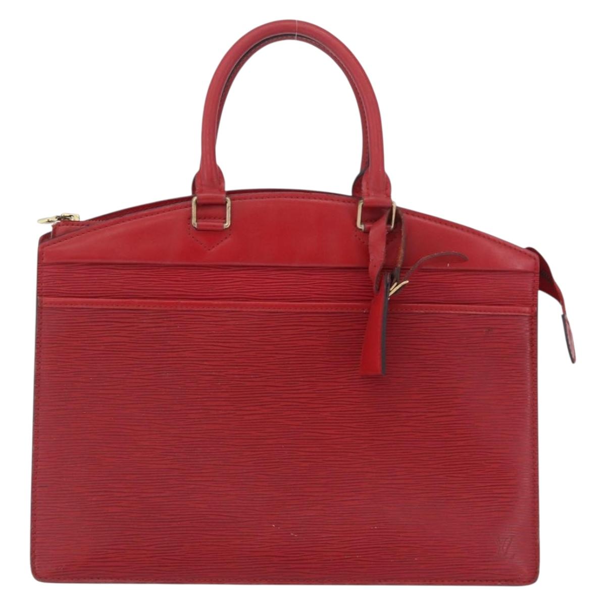LOUIS VUITTON Epi Riviera Hand Bag Red M48187 LV Auth 210034