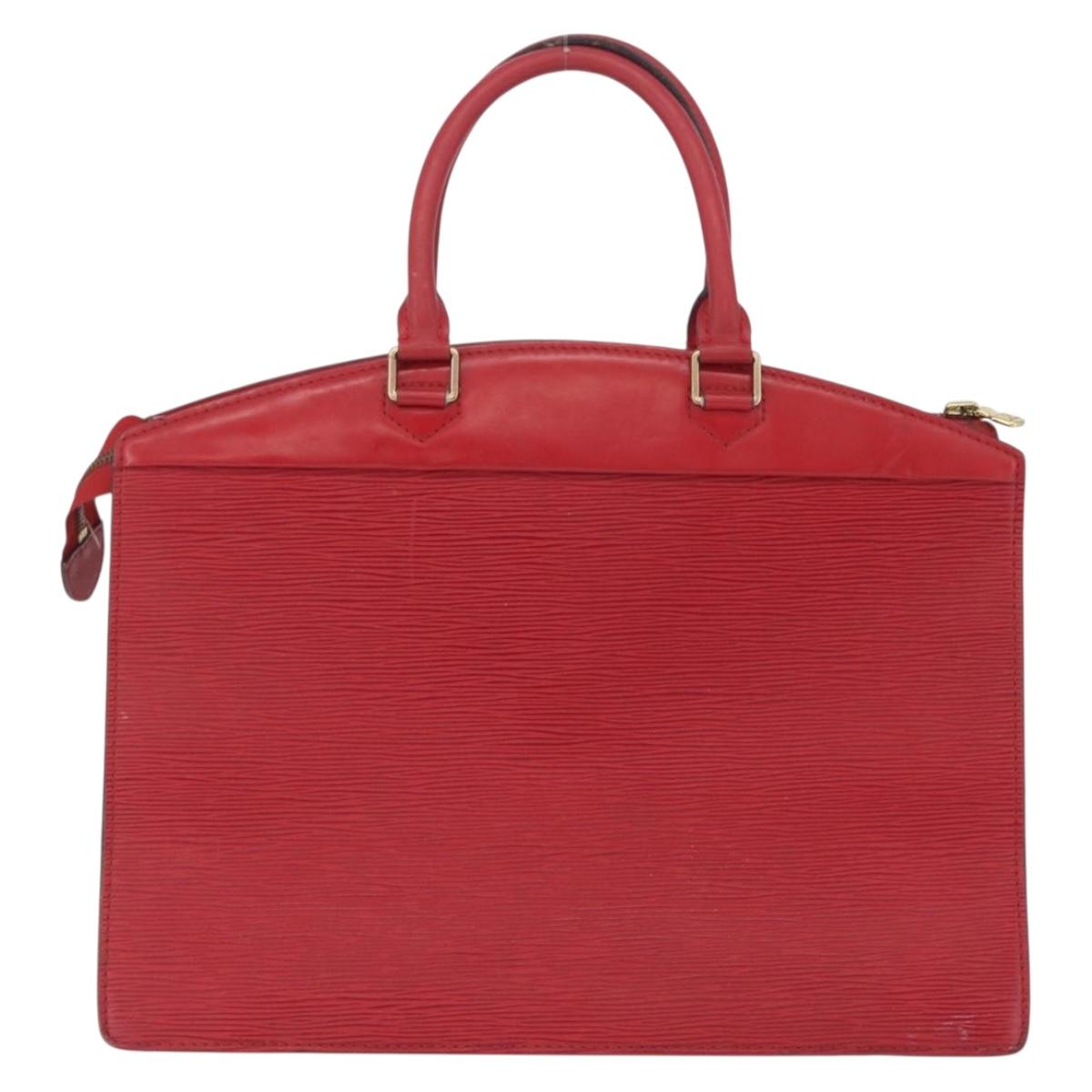 LOUIS VUITTON Epi Riviera Hand Bag Red M48187 LV Auth 210034