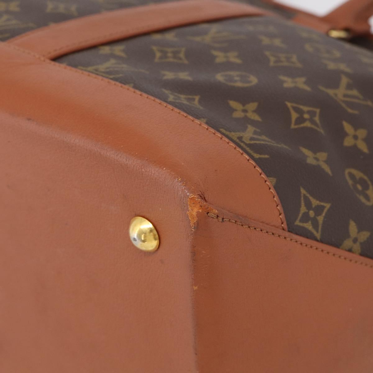 LOUIS VUITTON Monogram Sac Weekend GM Tote Bag M42420 LV Auth 210041A