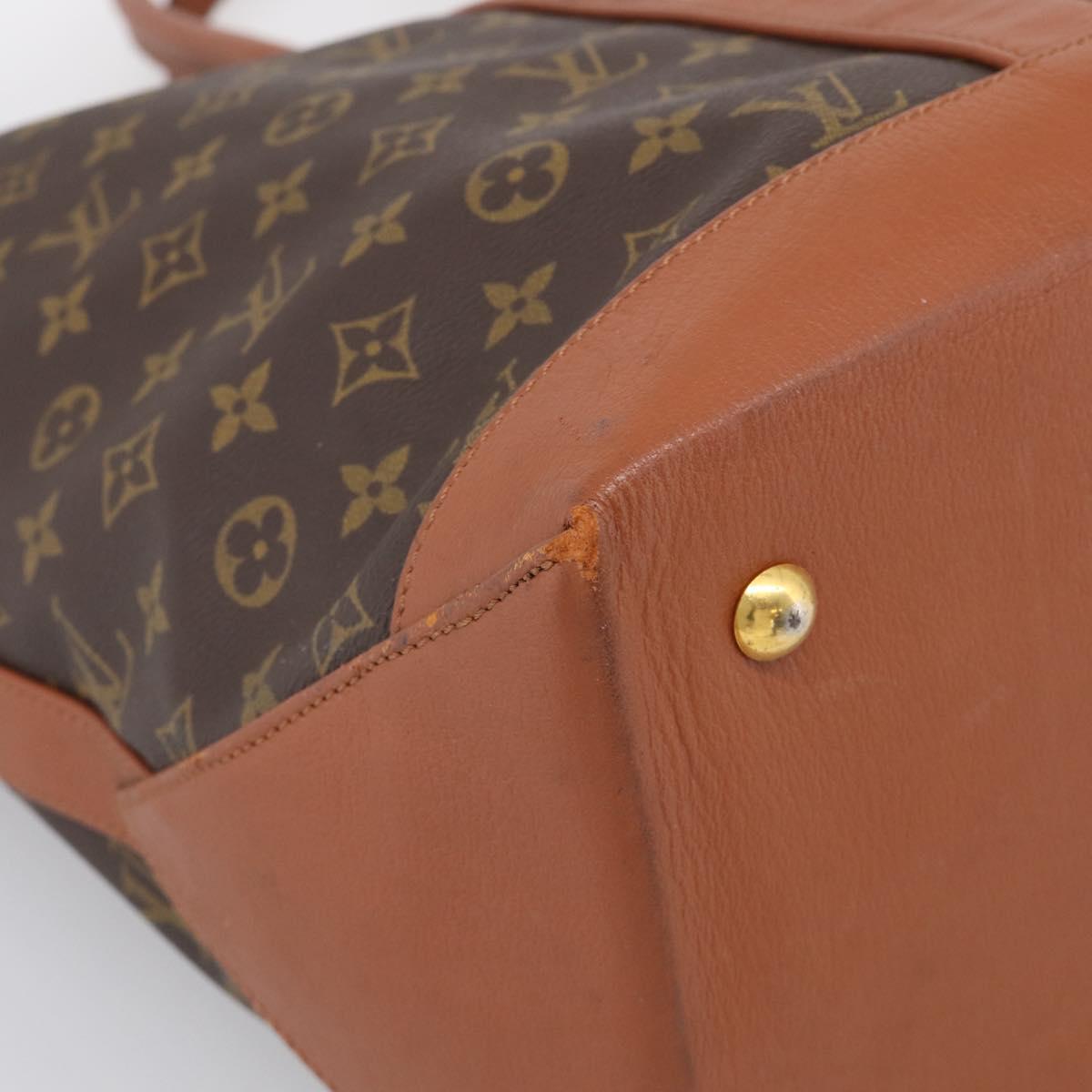 LOUIS VUITTON Monogram Sac Weekend GM Tote Bag M42420 LV Auth 210041A