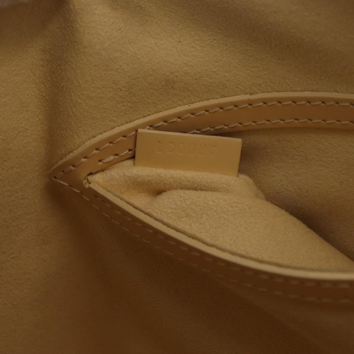LOUIS VUITTON Epi Alma Hand Bag Vanilla M5214A LV Auth 210042