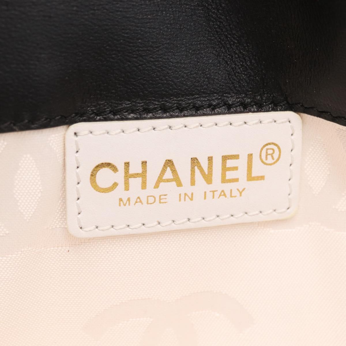 CHANEL Chain Shoulder Bag Canvas Pink Gold CC Auth 210045V