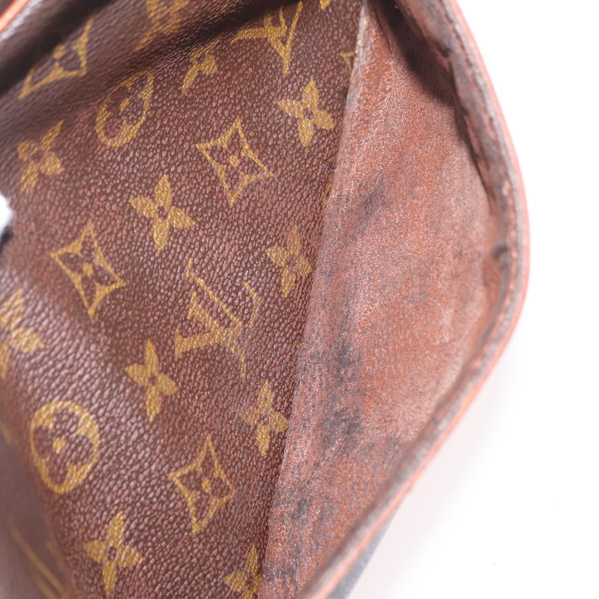 LOUIS VUITTON Monogram Compiegne 23 Clutch Bag M51847 LV Auth 210048