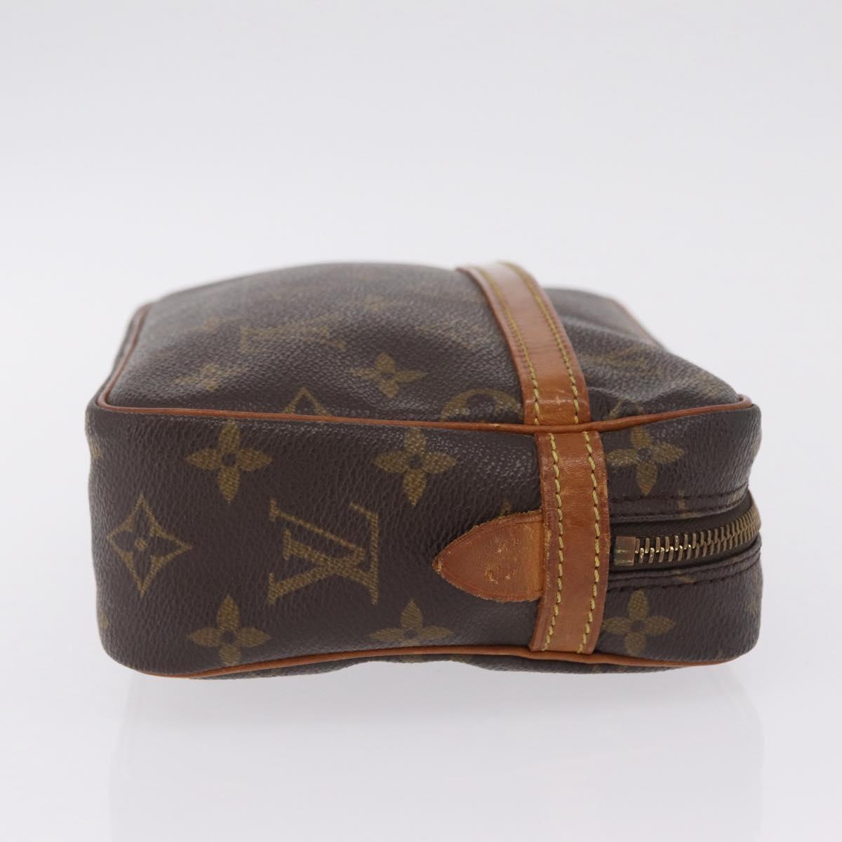 LOUIS VUITTON Monogram Compiegne 23 Clutch Bag M51847 LV Auth 210048