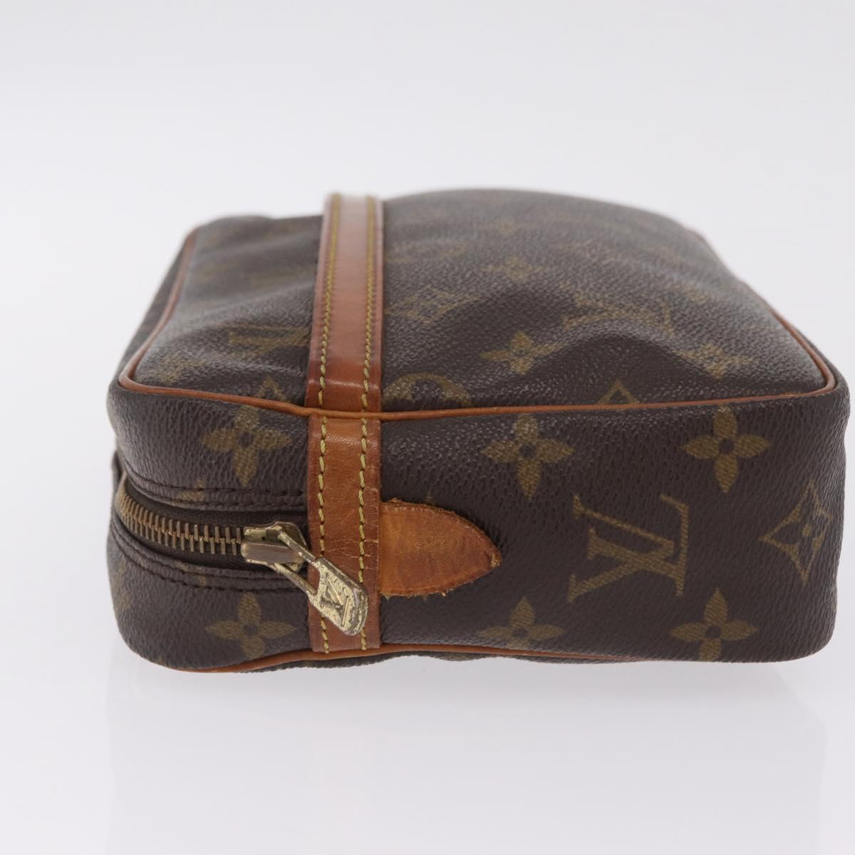 LOUIS VUITTON Monogram Compiegne 23 Clutch Bag M51847 LV Auth 210048