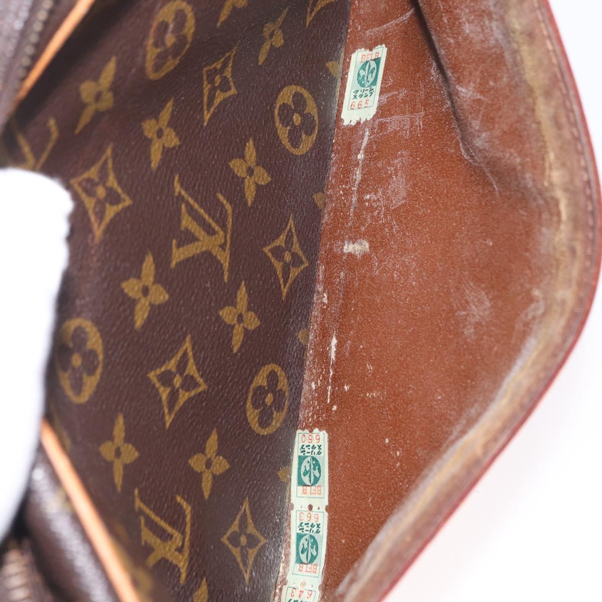 LOUIS VUITTON Monogram Compiegne 28 Clutch Bag M51845 LV Auth 210049