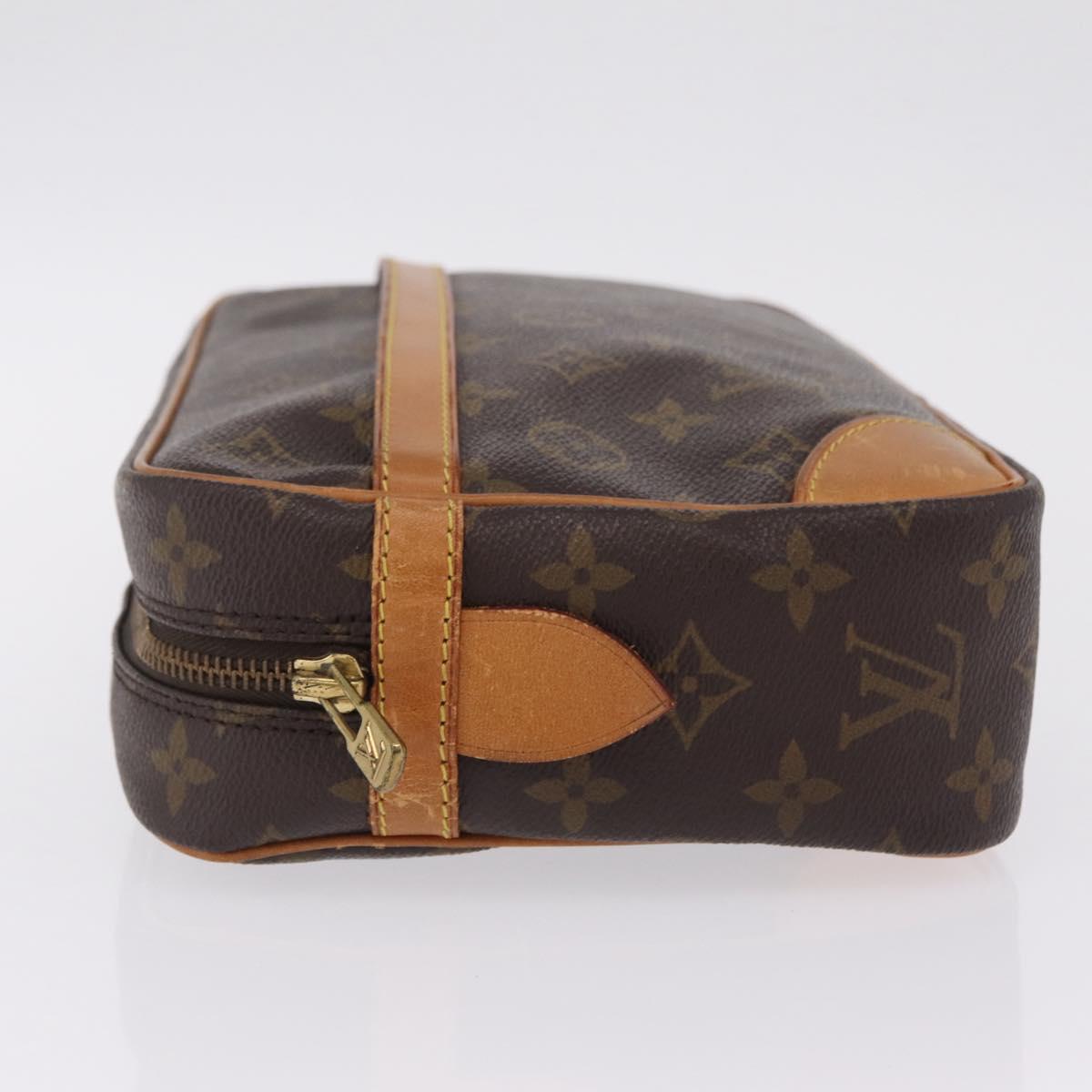 LOUIS VUITTON Monogram Compiegne 28 Clutch Bag M51845 LV Auth 210049