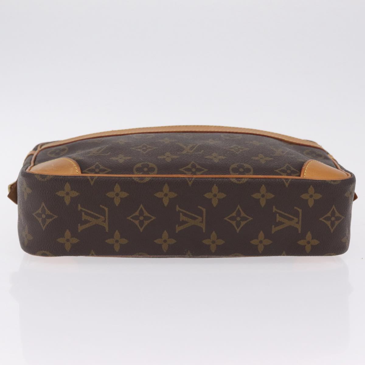LOUIS VUITTON Monogram Compiegne 28 Clutch Bag M51845 LV Auth 210049