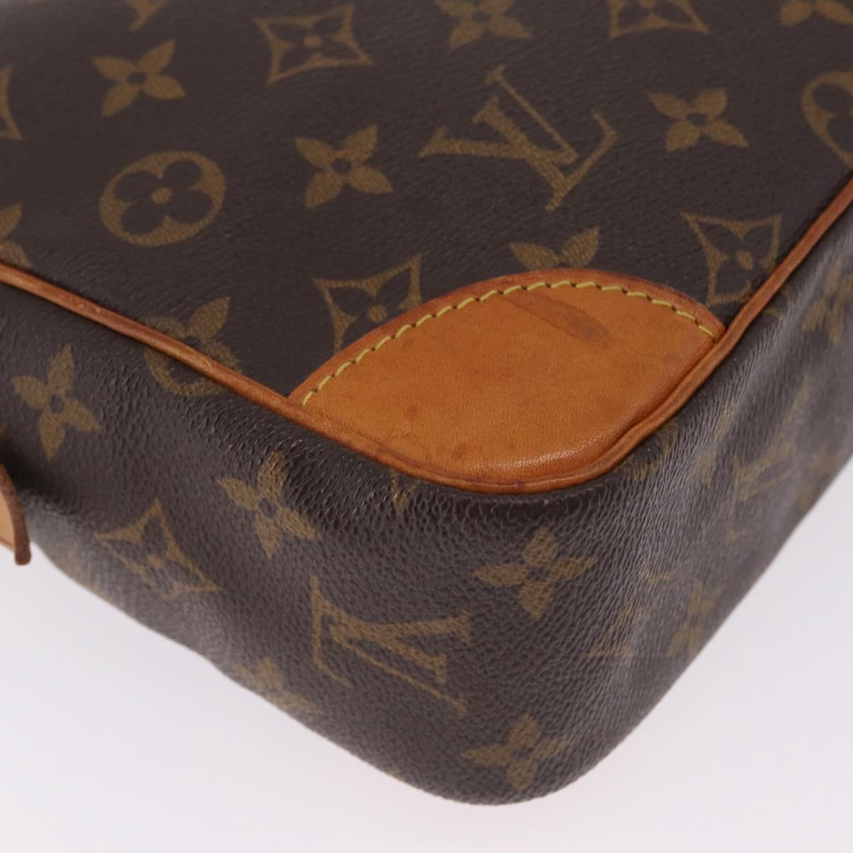 LOUIS VUITTON Monogram Compiegne 28 Clutch Bag M51845 LV Auth 210050