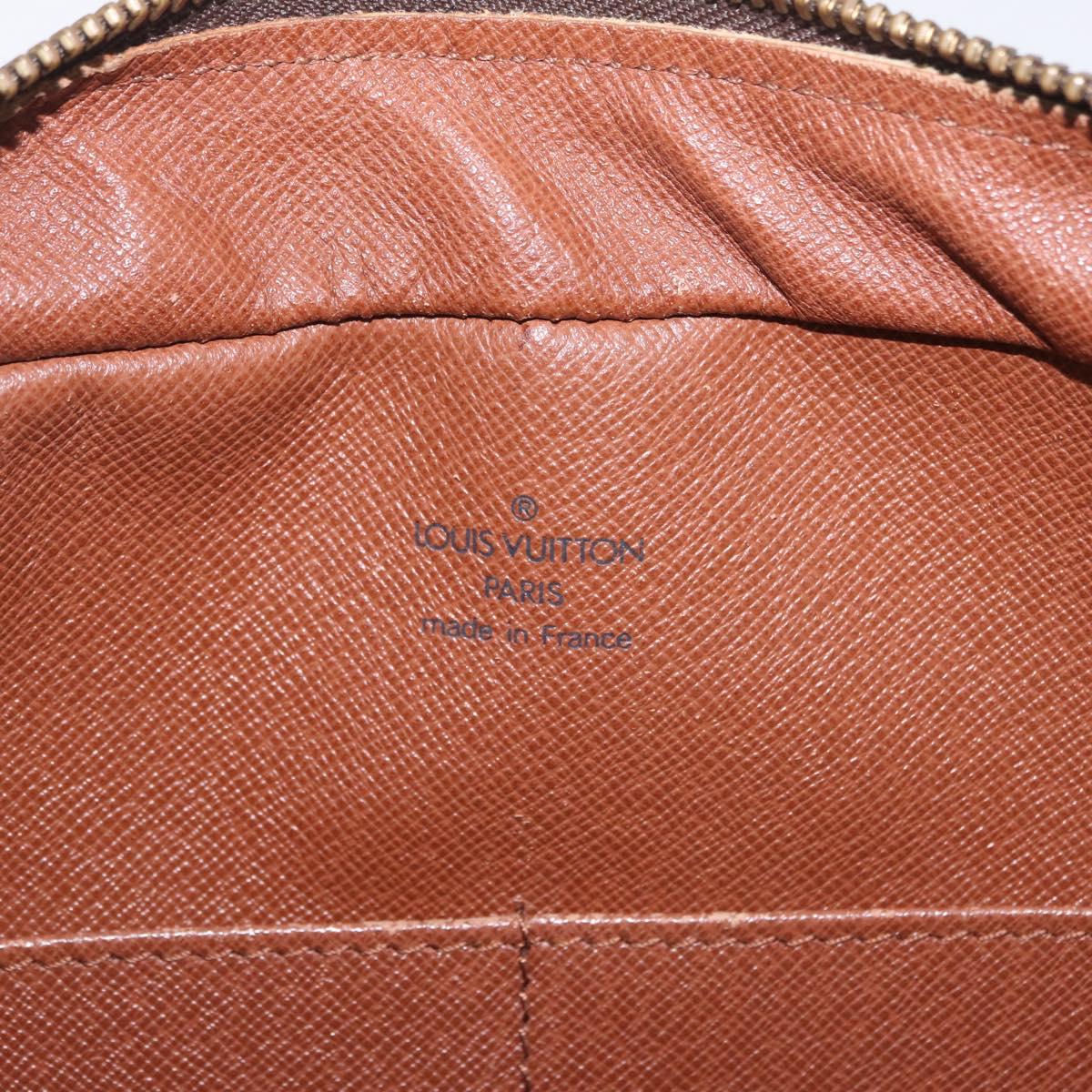 LOUIS VUITTON Monogram Compiegne 28 Clutch Bag M51845 LV Auth 210050