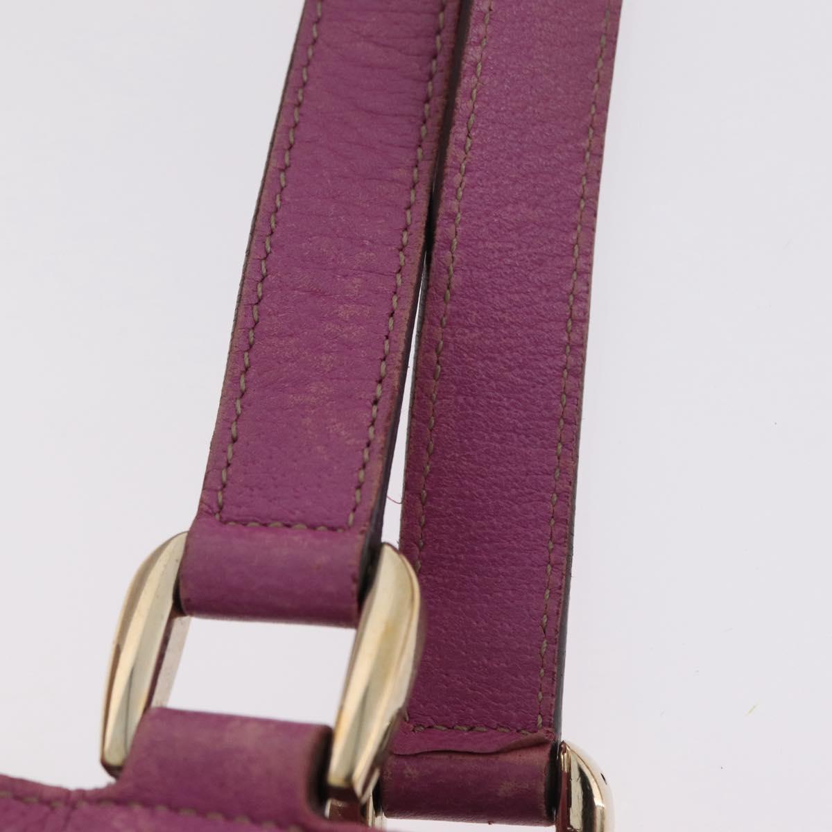 GUCCI GG Canvas Tote Bag Beige Gold 141472 Auth 210056