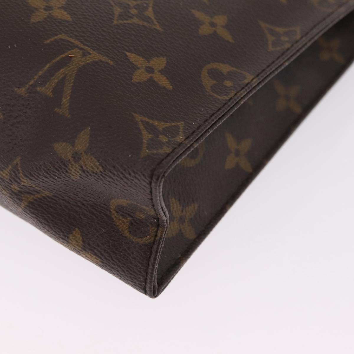 LOUIS VUITTON Monogram Poche Toilette 26 Pouch M47542 LV Auth 210058