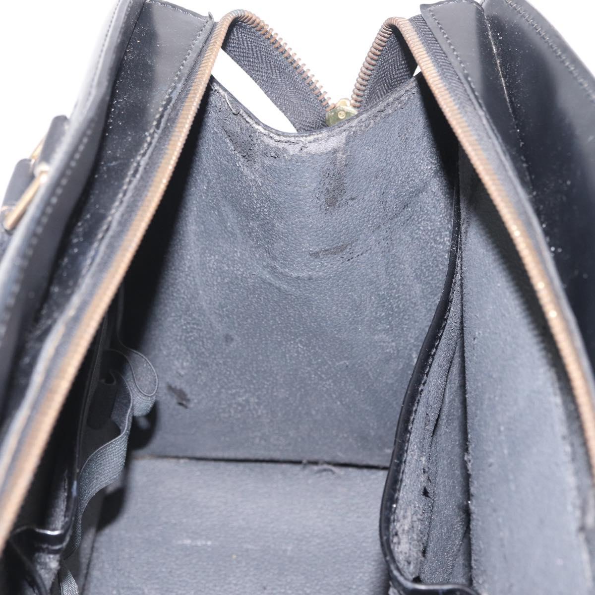 LOUIS VUITTON Epi Riviera Hand Bag Black M48182 LV Auth 210063
