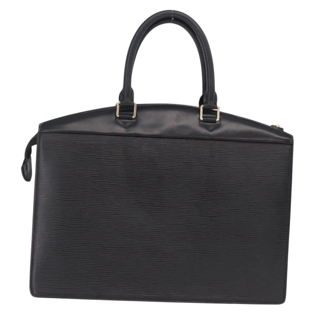 LOUIS VUITTON Epi Riviera Hand Bag Black M48182 LV Auth 210063