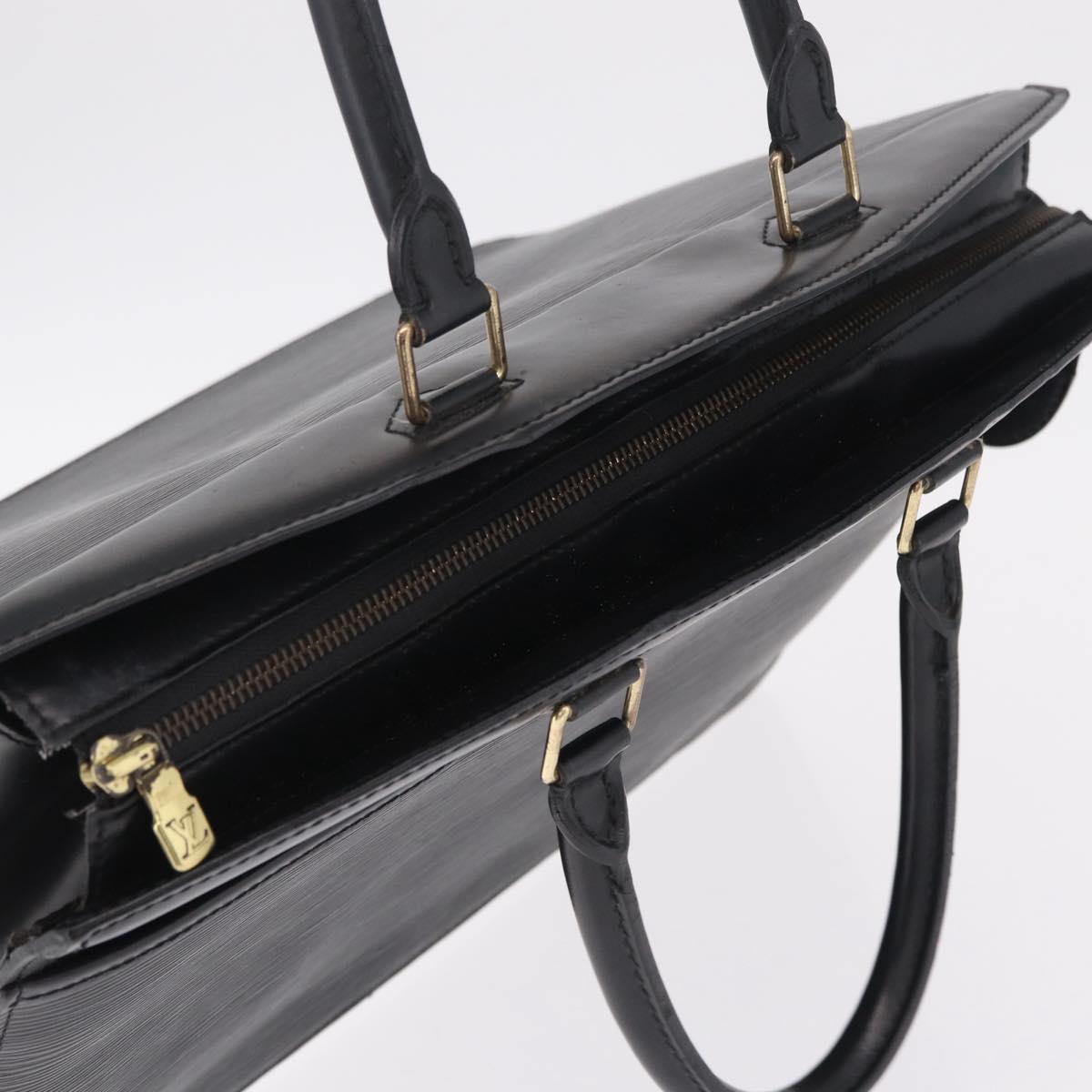 LOUIS VUITTON Epi Riviera Hand Bag Black M48182 LV Auth 210063