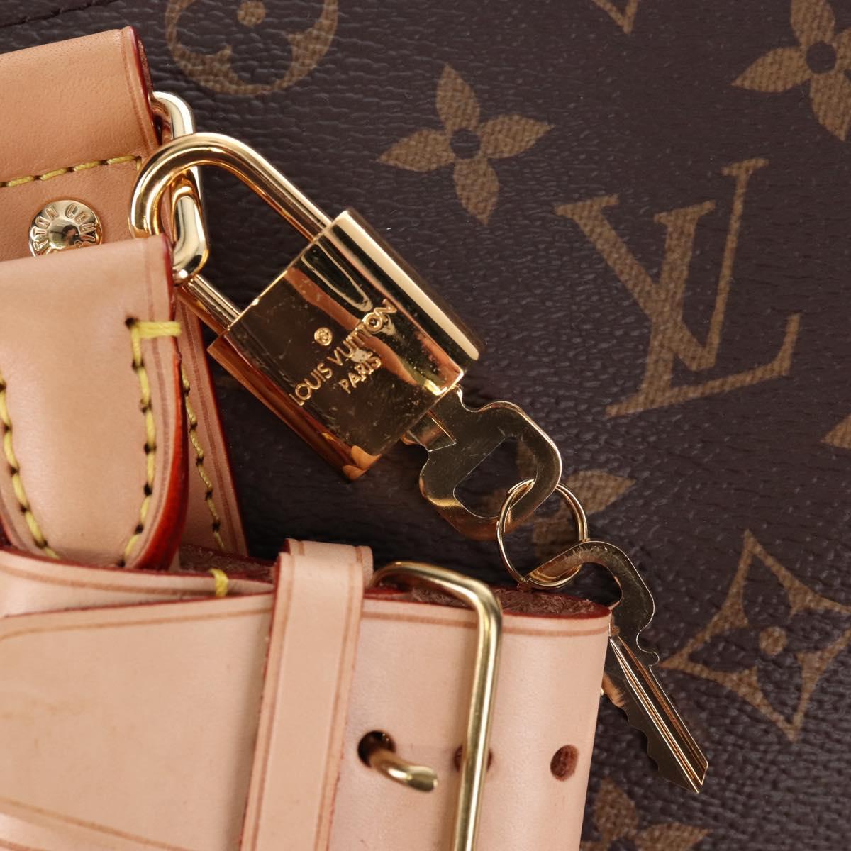 LOUIS VUITTON Monogram Keepall Bandouliere 45 Boston Bag M46441 LV Auth 210068SM